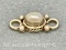 925 Sterling Silver Pearl Pendant 1.3g total