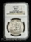 1884 Morgan 90% Silver Dollar NGC S$1 MS 63 65g total