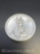 2 Troy Oz .999 Fine Silver Walking Liberty Bullion Coin