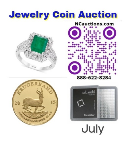 2025 July Fine Coin & Jewelry Auction