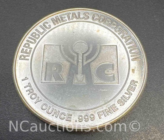 RMC 1 Troy Oz .999 Fine Silver Bullion Coin