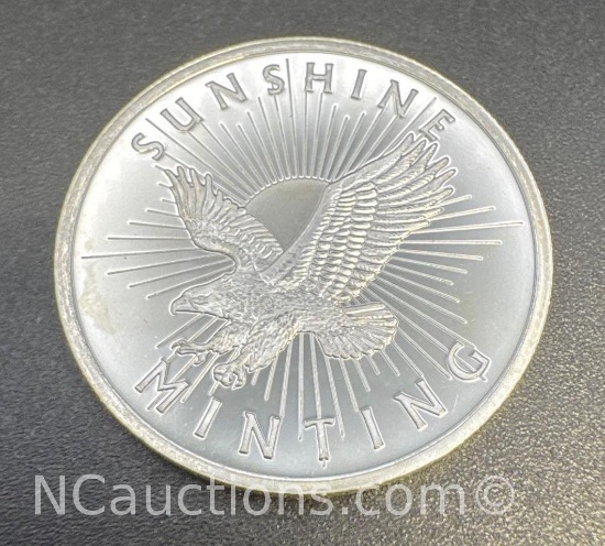 Sunshine Minting 1/2 Oz .999 Fine Silver Bullion Coin