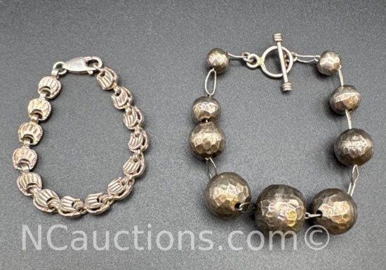 Sterling Silver Bracelets 33. Grams