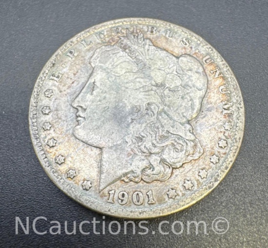 1901-O Morgan Silver Dollar 90% Silver Coin 26. Grams