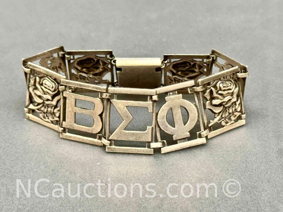 Sterling Silver Bracelet Phi Beta 25g