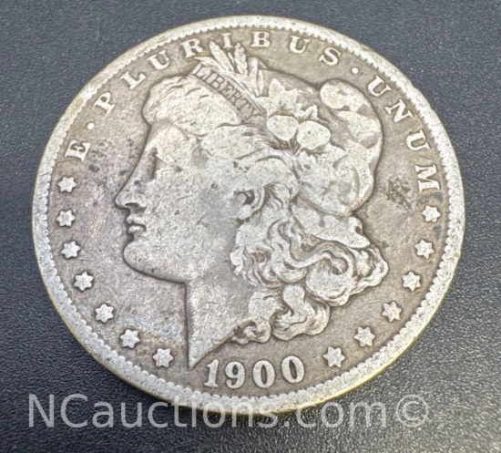 1900-O Morgan Silver Dollar 90% silver Coin 26. Grams