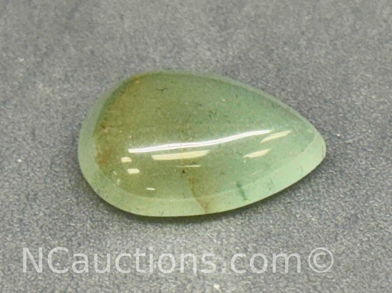 12.5ct Pear Shape Cabochon Jade Gemstone