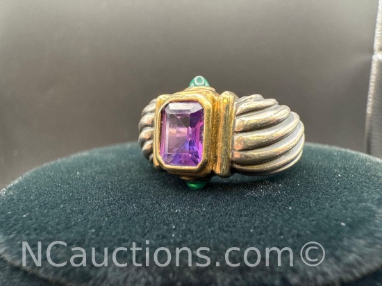 Sterling Silver Amethyst Ring