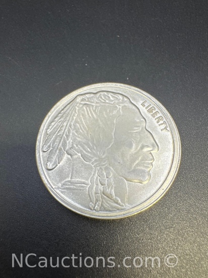 1 Troy Oz .999 Fine Silver Buffalo Bullion Coin