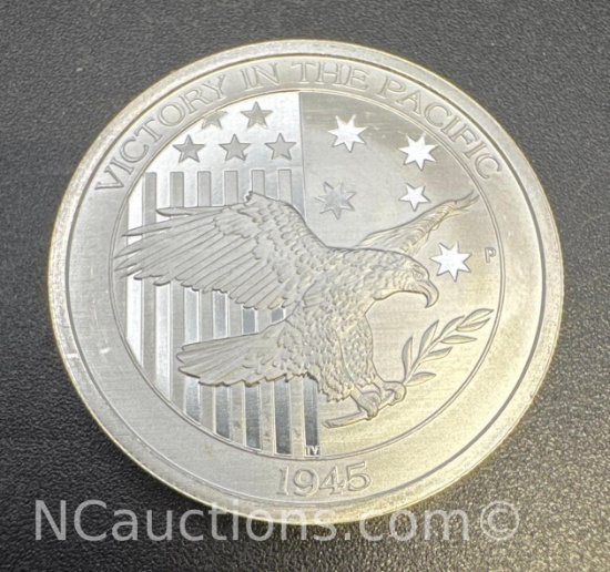 2017 Victory In The Pacific 1/2 Oz .999 Fine Silver Bullion Coin