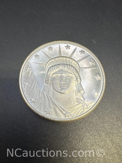 1 Troy Oz .999 Fine Silver Liberty Bullion Coin