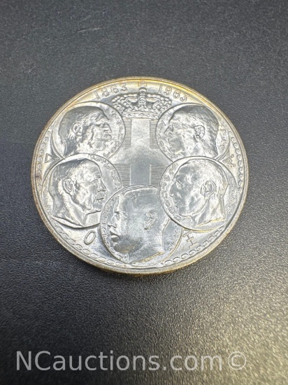 Greece 30 Drachmas 83% Silver Coin