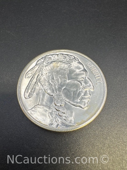 1 Troy Oz .999 Fine Silver Buffalo Bullion Coin