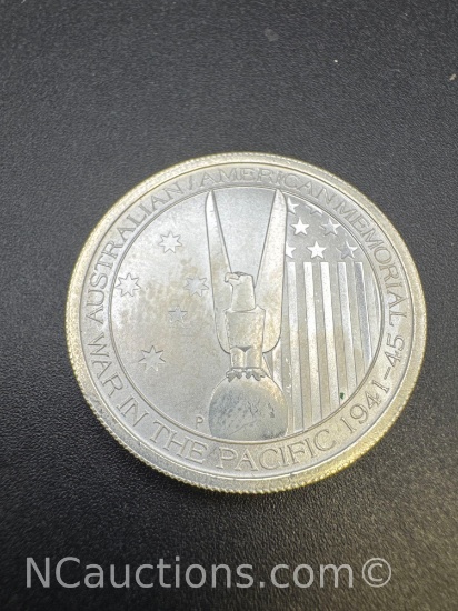 2013 War In The Pacific 1/2 Oz .999 Fine Silver Bullion Coin
