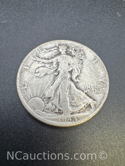 1942 walking Liberty 90% Silver Half Dollar Coin
