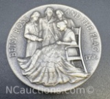 1776 Betsy Ross And The Flag Sterling Silver Coin 32. Grams