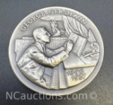 1898-1937 George Gershwin Sterling Silver Coin 34. Grams