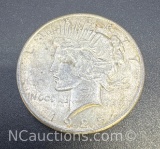 1925 Silver Peace Dollar 90% Silver Coin 26. Grams