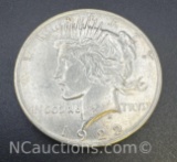 1922-D Silver Peace Dollar 90% Silver Coin 26. Grams
