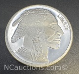 1 Troy Oz .999 Fine Silver Buffalo Bullion Coin
