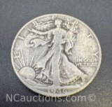 1946-D Walking Liberty 90% Silver Half Dollar Coin 12. Grams