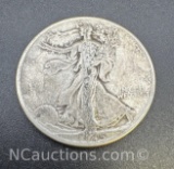1945 Walking Liberty 90% Silver Half Dollar Coin 12. Grams
