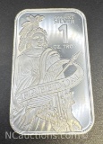 1 Troy Oz .999 Fine Silver Freedom Bullion Bar