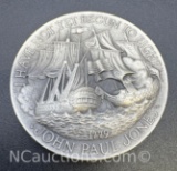 1779 John Paul Jones Sterling Silver Coin 35. Grams