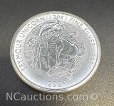 2024 Seymour Unicorn 2 Troy Oz .9999 Fine Silver Bullion Coin