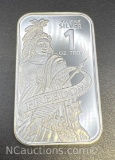 1 Troy Oz .999 Fine Silver Freedom Bullion Bar