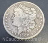 1900-O Morgan Silver Dollar 90% silver Coin 26. Grams