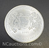 2012 3/4 Oz .999 Fine Silver Canadian Shield Bullion Coin
