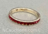 925 Sterling Silver Ring Sz.7 1g