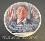 2004 Ronald Regan 1 Troy Oz .999 Fine Silver American Eagle Bullion Coin