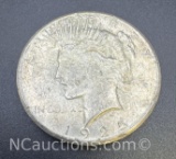 1925 Silver Peace Dollar 90% Silver Coin 26. grams