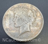 1923 Silver Peace Dollar 90% Silver Coin 26. Grams
