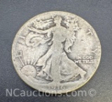 1916 Walking Liberty 90% Silver Half Dollar Coin 11. Grams