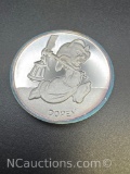 Disney 1 Troy Oz .999 Fine Silver Dopey Bullion Coin