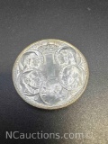 1963 Greece 30 Drachmas 83% Silver Coin