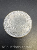 1963 Greece 30 Drachmas 83% Silver Coin