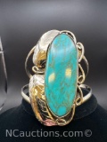 Navajo Turquoise Cuff Bracelet