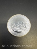 2013 Canadian Polar bear 1 1/2 Troy Oz .9999 Fine Silver Bullion Coin