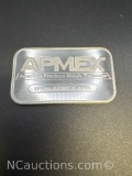 APMEX 1 Troy Oz .999 Fine Silver Bullion Bar