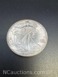 1987 American Silver Eagle 1 Troy Oz .999 Fine Silver Bullion Coin