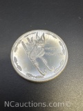 1 Troy Oz .999 Fine Silver Happy Holidays Bullion Coin