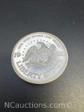 1985 A-Mark 1 Troy Oz .999 Fine Silver Eagle Bullion Coin