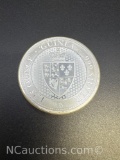 2021 Guinea 1.25 Troy Oz .999 Fine Silver Bullion Coin