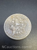 1884 Morgan Silver Dollar 90% Silver Coin
