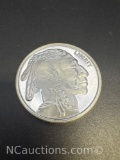 1 Troy Oz .999 Fine Silver Buffalo Bullion Coin