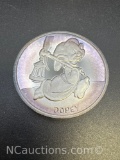 Disney 1 Troy Oz .999 Fine Silver Dopey Bullion Coin